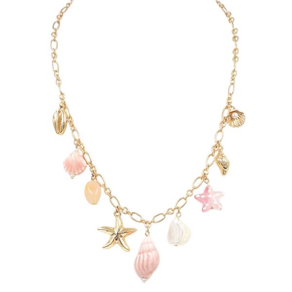 SEALIFE MULTI CHARM NECKLACE