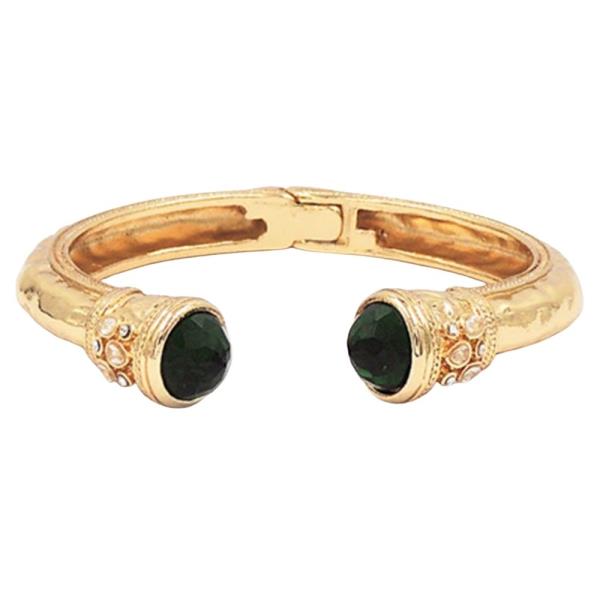 TEADROP HAMMER HINGE BANGLE BRACELET