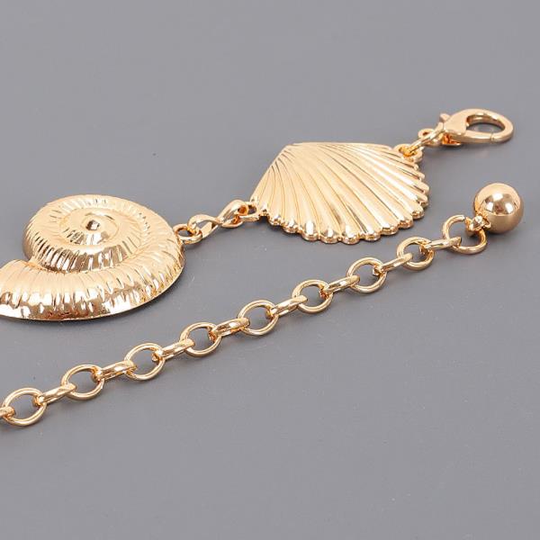 METAL SHELL CHAIN BELT