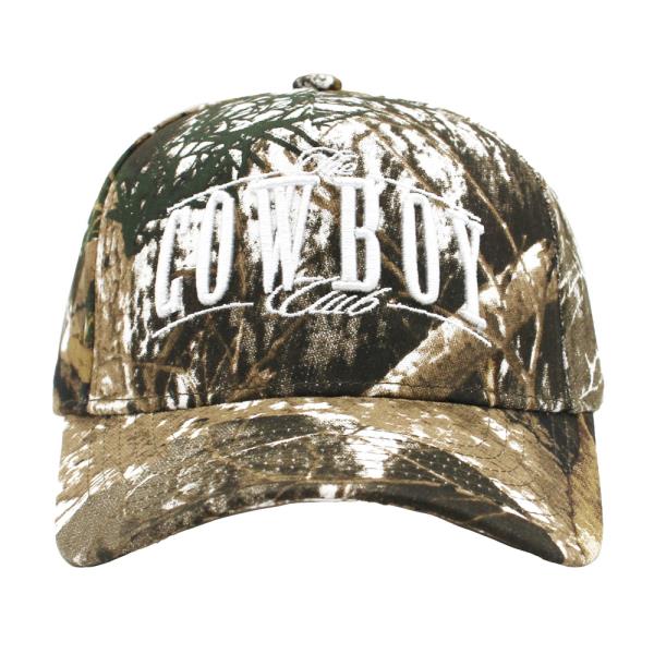 COWBOY EMBROIDERY BASEBALL CAP