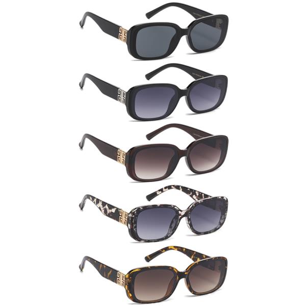 ROUND SQUARE DESIGN SUNGLASSES 1DZ