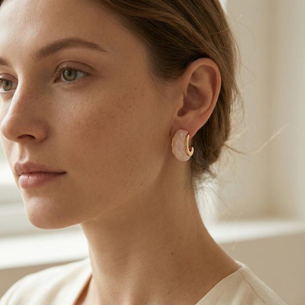 MARBEL COLOR EARRING