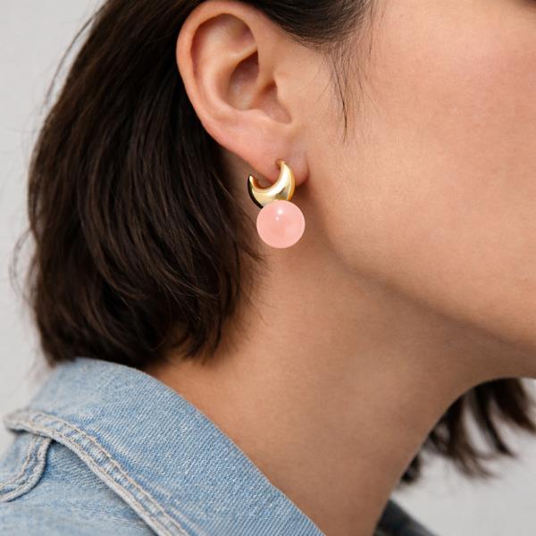 ACRYLIC BEAD EARRING