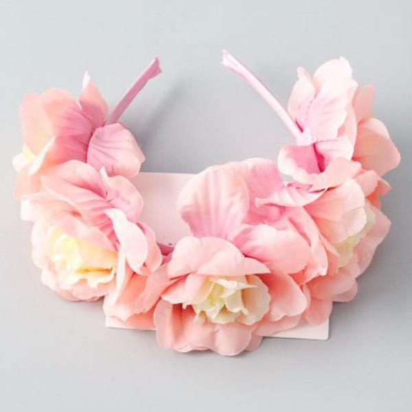 LARGE FLOWER CROWN HEADHAND