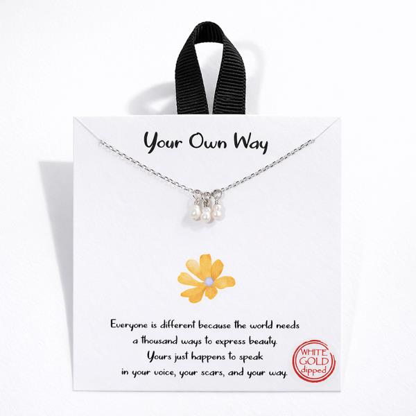 18K GOLD DIPPED YOUR OWN WAY NECKLACE