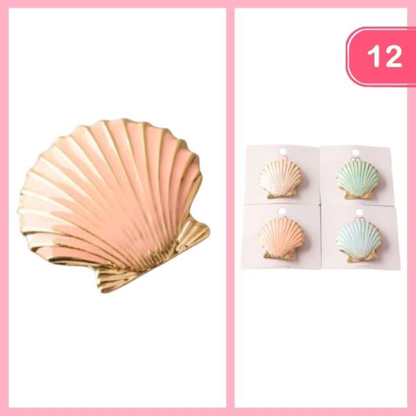 PAINT RUBBED SHELL CLIP (12 UNITS)