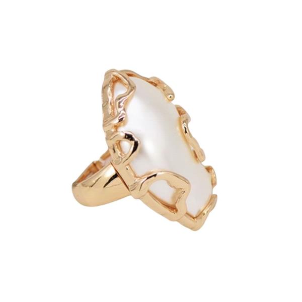 STRETCH W/ PEARL RING