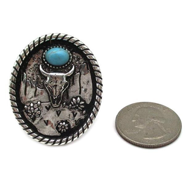 WESTERN OVAL STEER HEAD RING