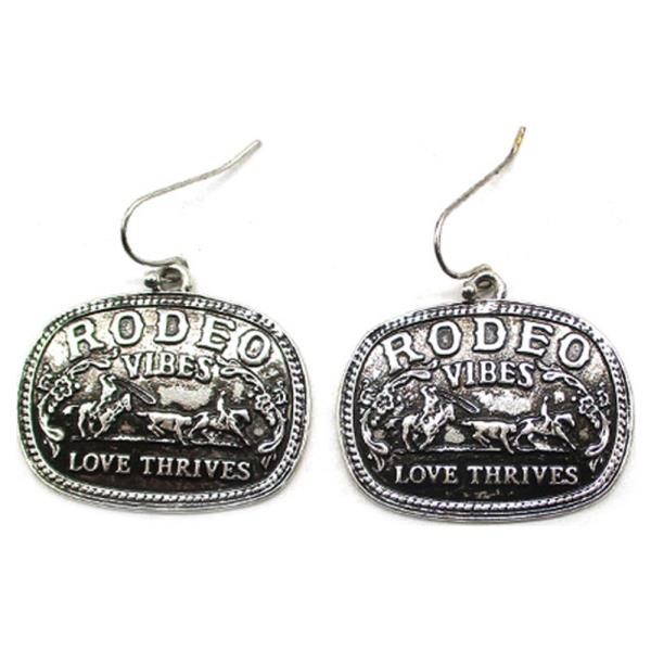 WESTERN RODEO VIBES LOVE THRIVES EARRING