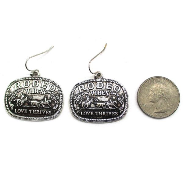 WESTERN RODEO VIBES LOVE THRIVES EARRING