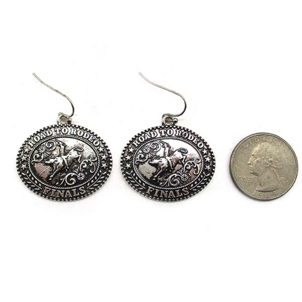 WESTERN ROAD TO RODEO EARRING