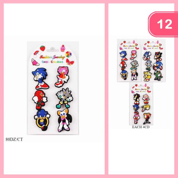 SONIC SHOE CHARM (12 UNITS)