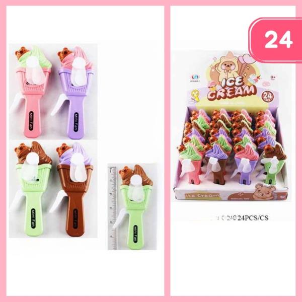 ICE CREAM HAND FAN (12 UNITS)