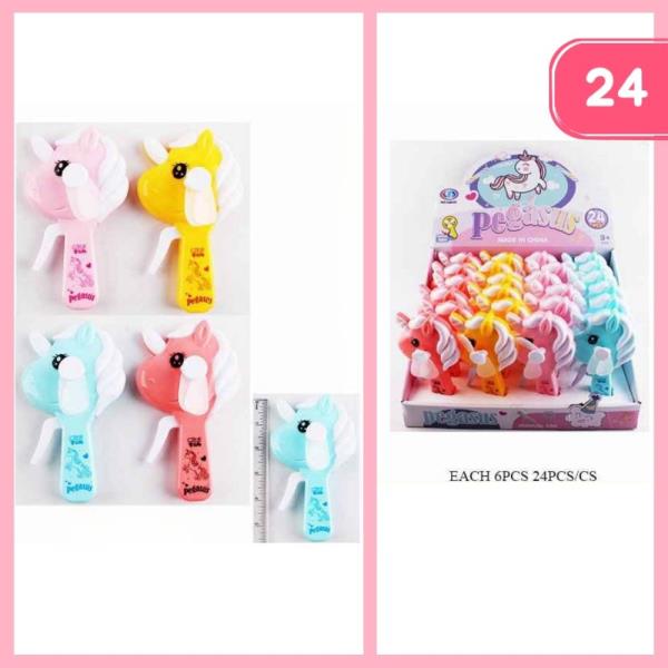 UNICORN HAND FAN (24 UNITS)