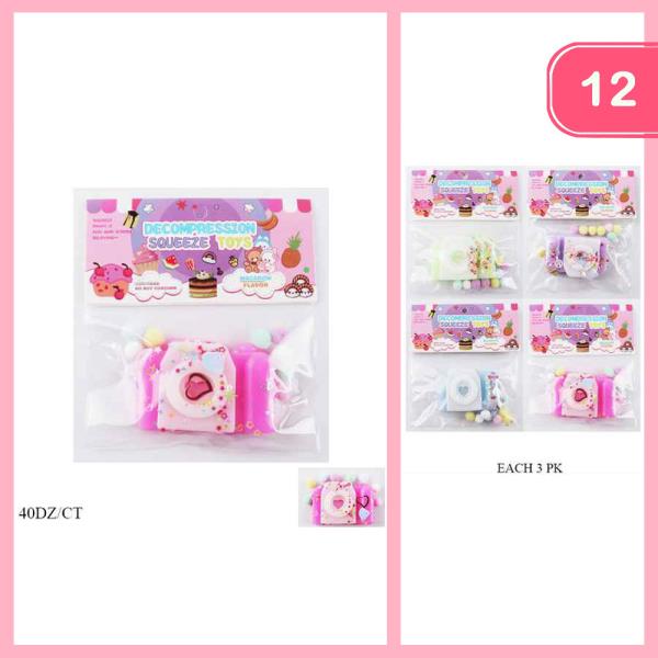 DECOMPRESSION SQUEEZE TOY (12 UNITS)