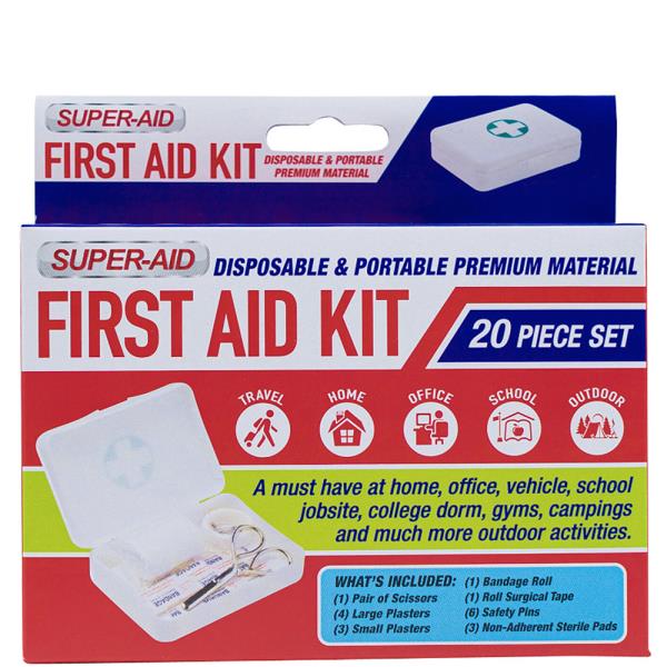 20PC FIRST AID KIT SET