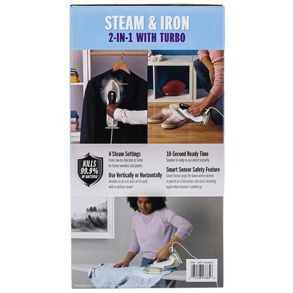 CONAIR EXTREMESTEAM 2IN1 HANDHELD STEAMER AND IRON