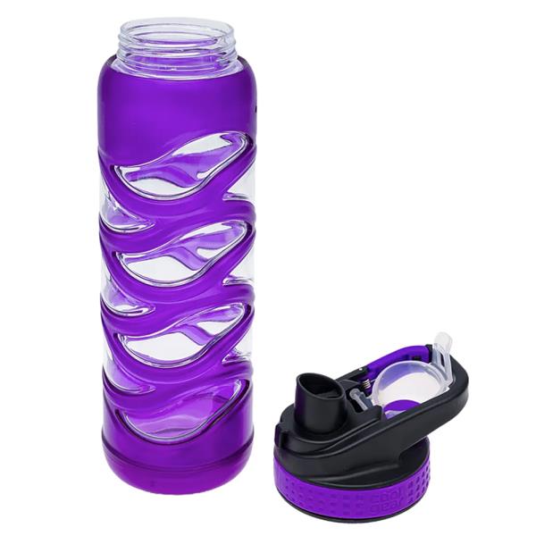 CARABINER CLIP COLORED WATER BOTTLE
