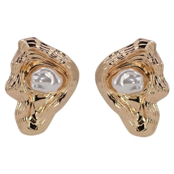 WRINKLED IRRG EARRING