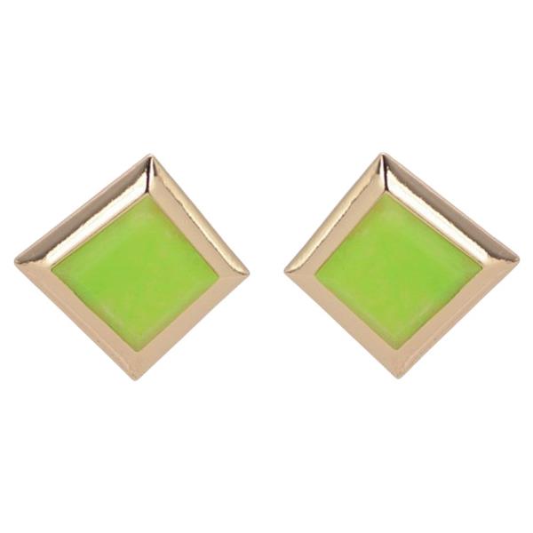 COLOR RESIN EARRINGS