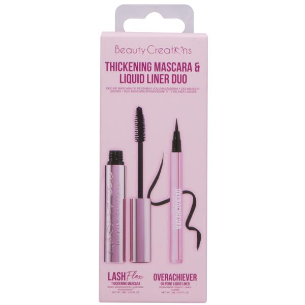 BEAUTY CREATIONS THICKENING MASCARA AND LIQUID LINER DUO