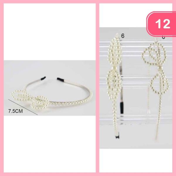 PEARL HEADBAND (12 UNITS)
