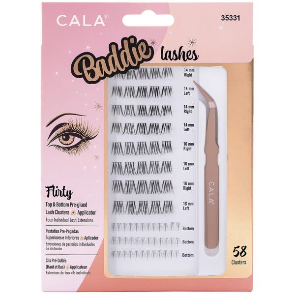 CALA BADDIE LASHES FLIRTY CLUSTERS