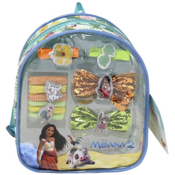 MOANA HAIR ACCESSORY SET BACKPACK