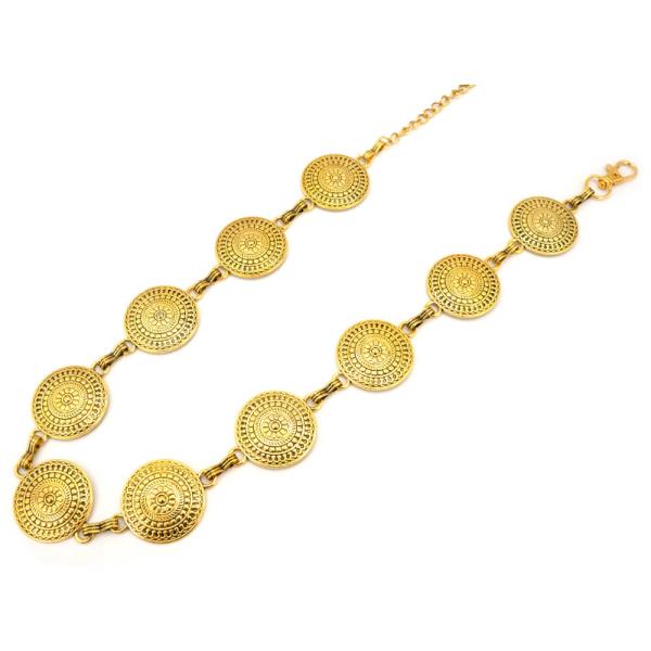 WESTERN METAL BALL CHAIN BELT