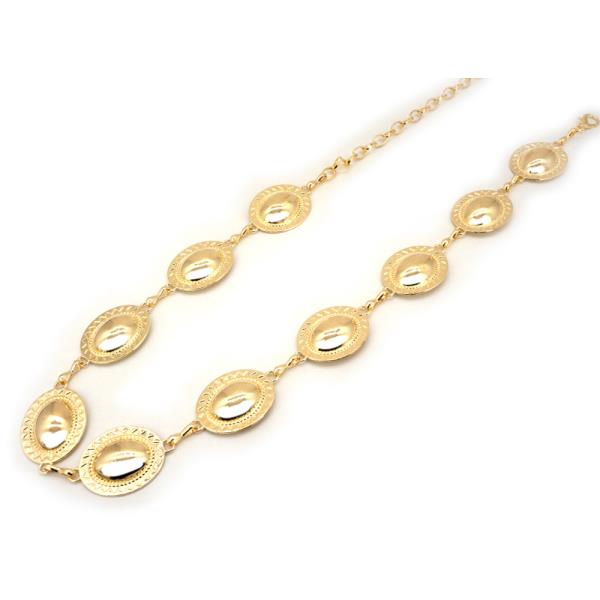 WESTERN METAL OVAL LINK CHAIN BELT