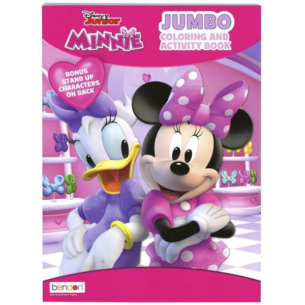 MINNIE JUMBO COLORING AND ACTIVITY BOOK