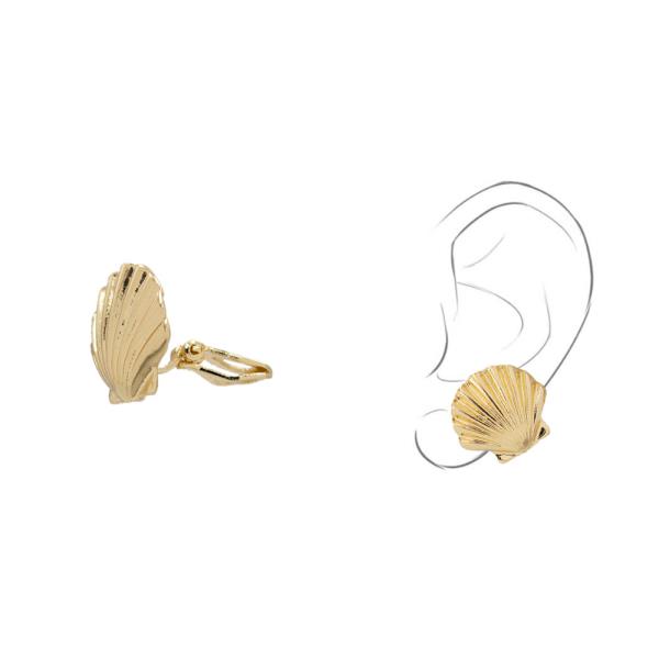 SEALIFE SHELL CLIP ON EARRING