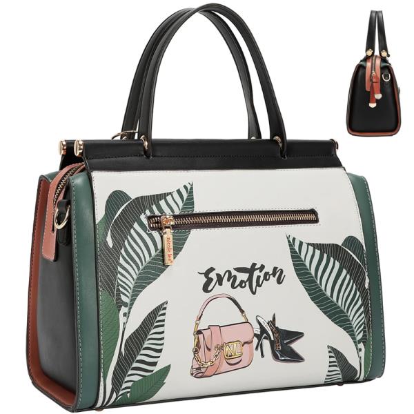 NICOLE LEE EMOTION SATCHEL BAG