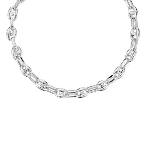 MARINER LINK NECKLACE WITH MAGNET LOCK