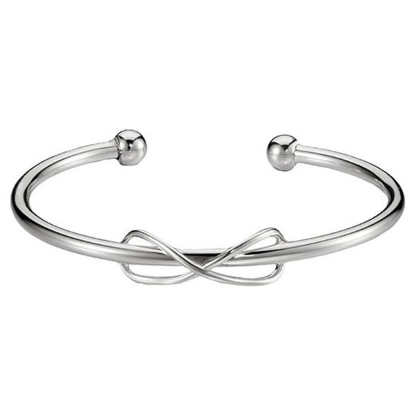 LOVE KNOT CUFF BANGLE BRACELET