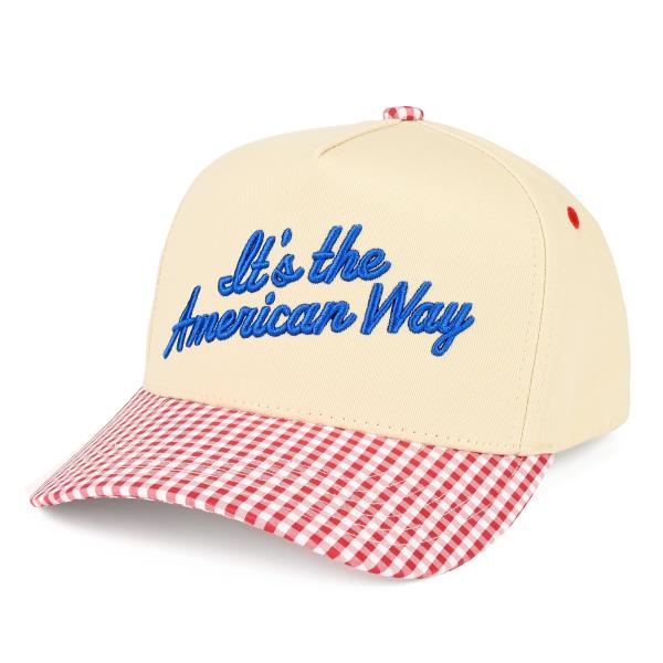 CC ITS THE AMERICAN WAY TRUCKER HAT