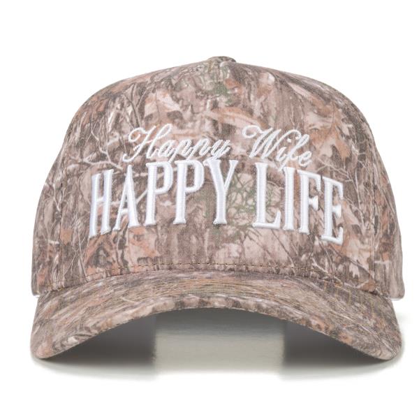 CC HAPPY WIFE HAPPY LIFE TRUCKER HAT