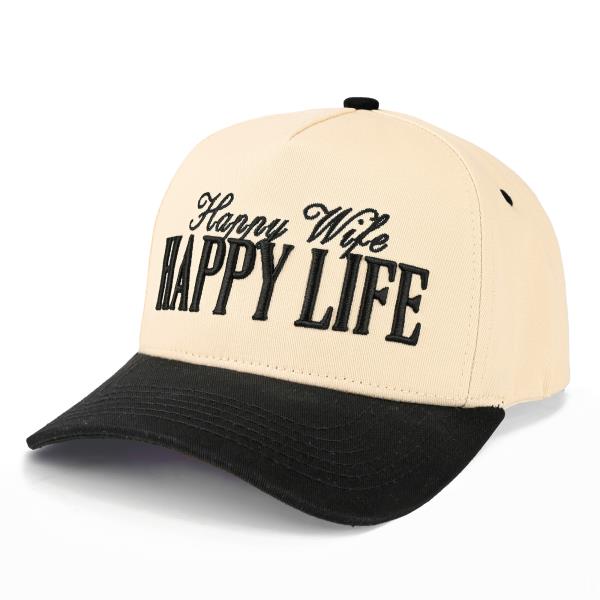 CC HAPPY WIFE HAPPY LIFE TRUCKER HAT