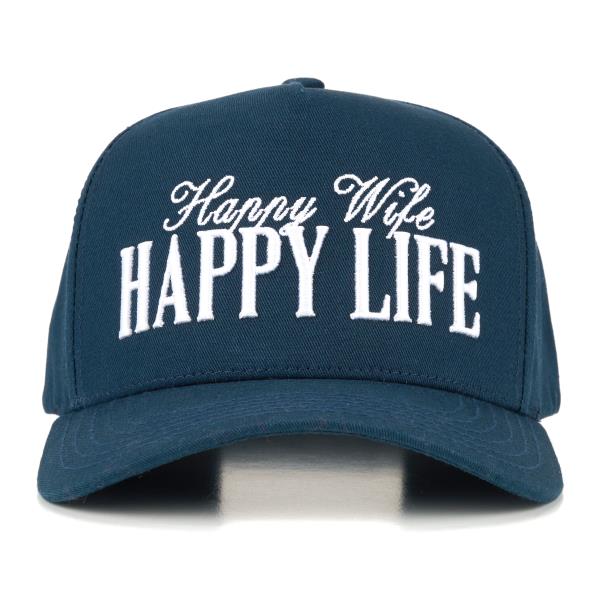 CC HAPPY WIFE HAPPY LIFE TRUCKER HAT