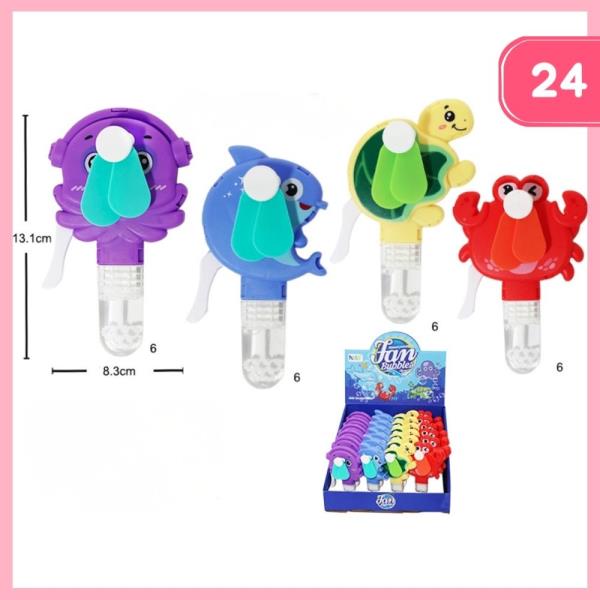 ANIMAL FAN BUBBLE (12 UNITS)