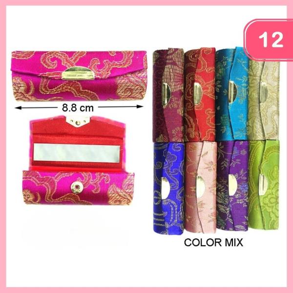 LIPSTICK CASE WITH MIRROR (12 UNITS)
