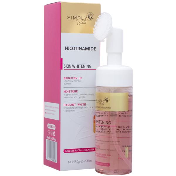 SIMPLY BELLA NICOTINAMIDE MOUSSE FACIAL CLEANSER