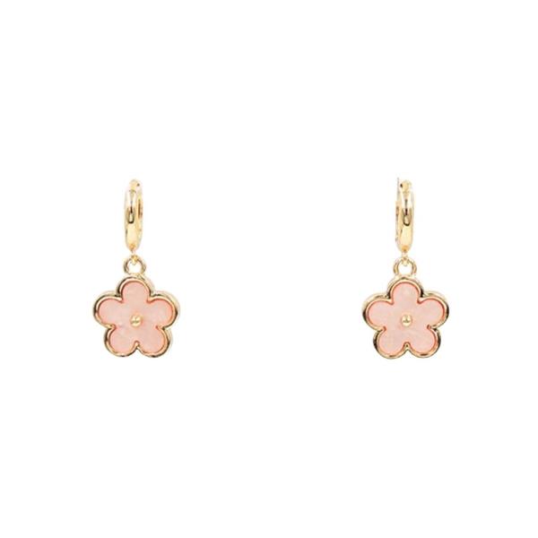 FLOWER DANGLE EARRINGS
