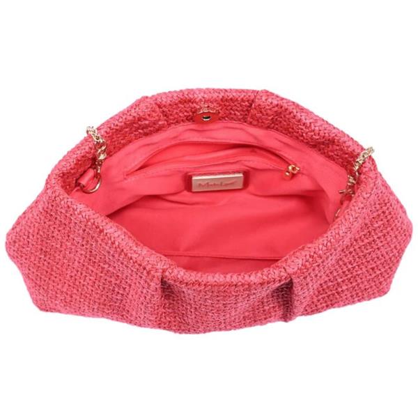WOVEN TEXTURE BREEZE CLUTCH BAG