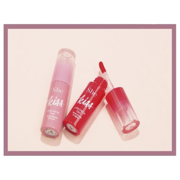 SHE MAKEUP KISS LIP AND CHEEK TINT (24 UNITS)