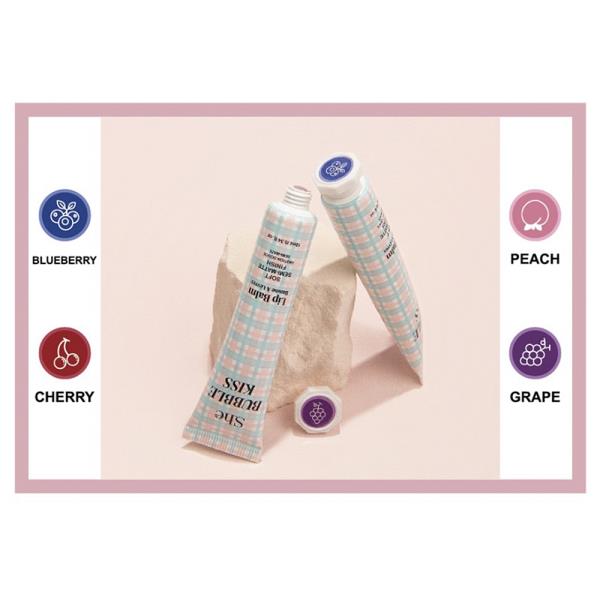 SHE MAKEUP BUBBLE KISS LIP BALM (24 UNITS)