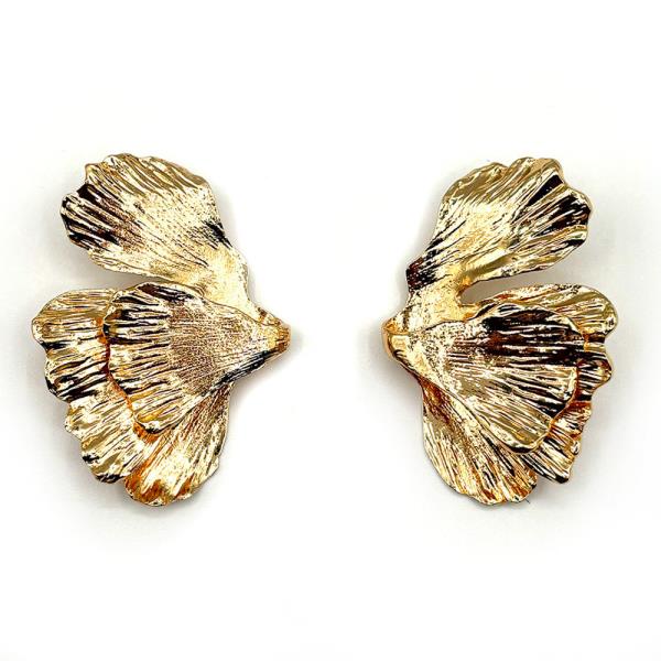 FLOWER FAN EARRING