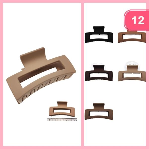 HAIR CLAW CLIP (12 UNITS)