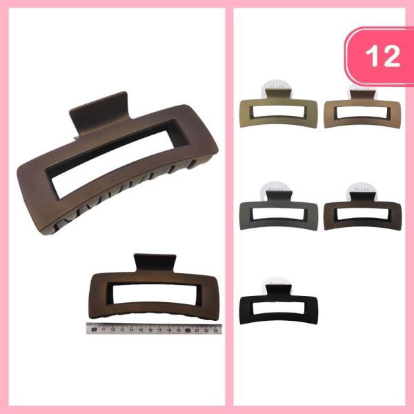 HAIR CLAW CLIP (12 UNITS)