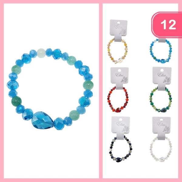 BEADED BRACELET (12 UNITS)